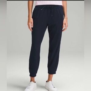 Lululemon Soft Jersey Classic-Fit Mid-Rise Jogger Navy Size 2